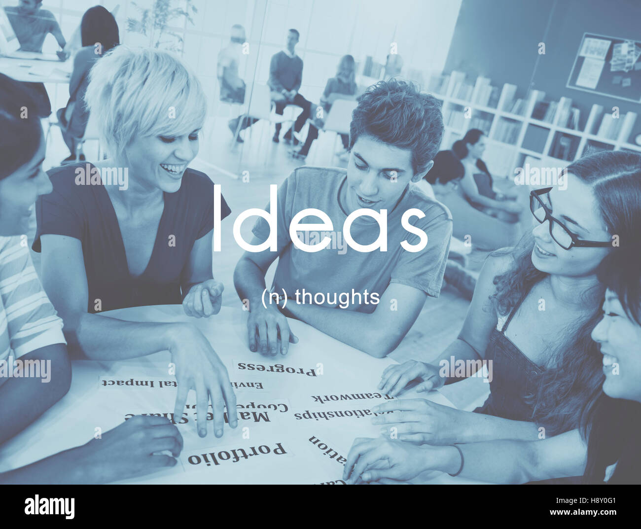 Sharing thoughts and ideas hi-res stock photography and images - Alamy