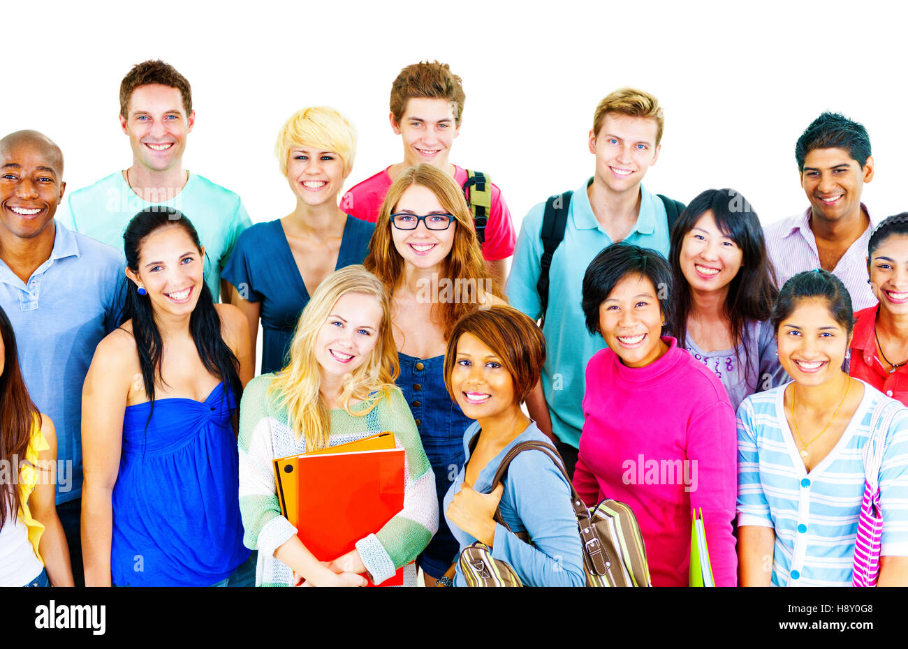Indian college students posing hi-res stock photography and images - Alamy