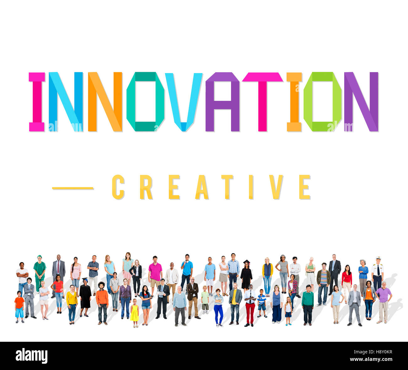 Innovation Creative Design Ideas Imagination Concept Stock Photo - Alamy