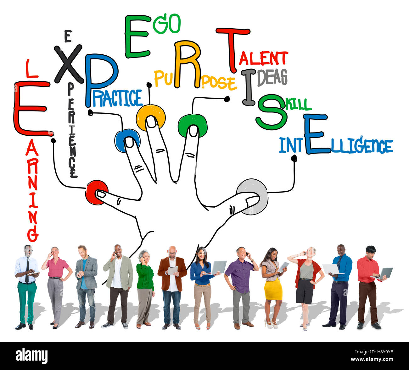 Expertise Learning Knowledge Skill Expert Concept Stock Photo Alamy