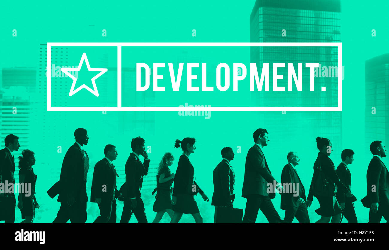 Development Growth Process Improvement Vision Concept Stock Photo - Alamy