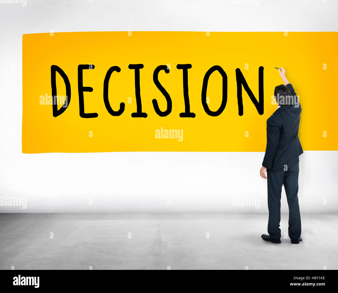 Decision Choose Chance Selection Option Concept Stock Photo