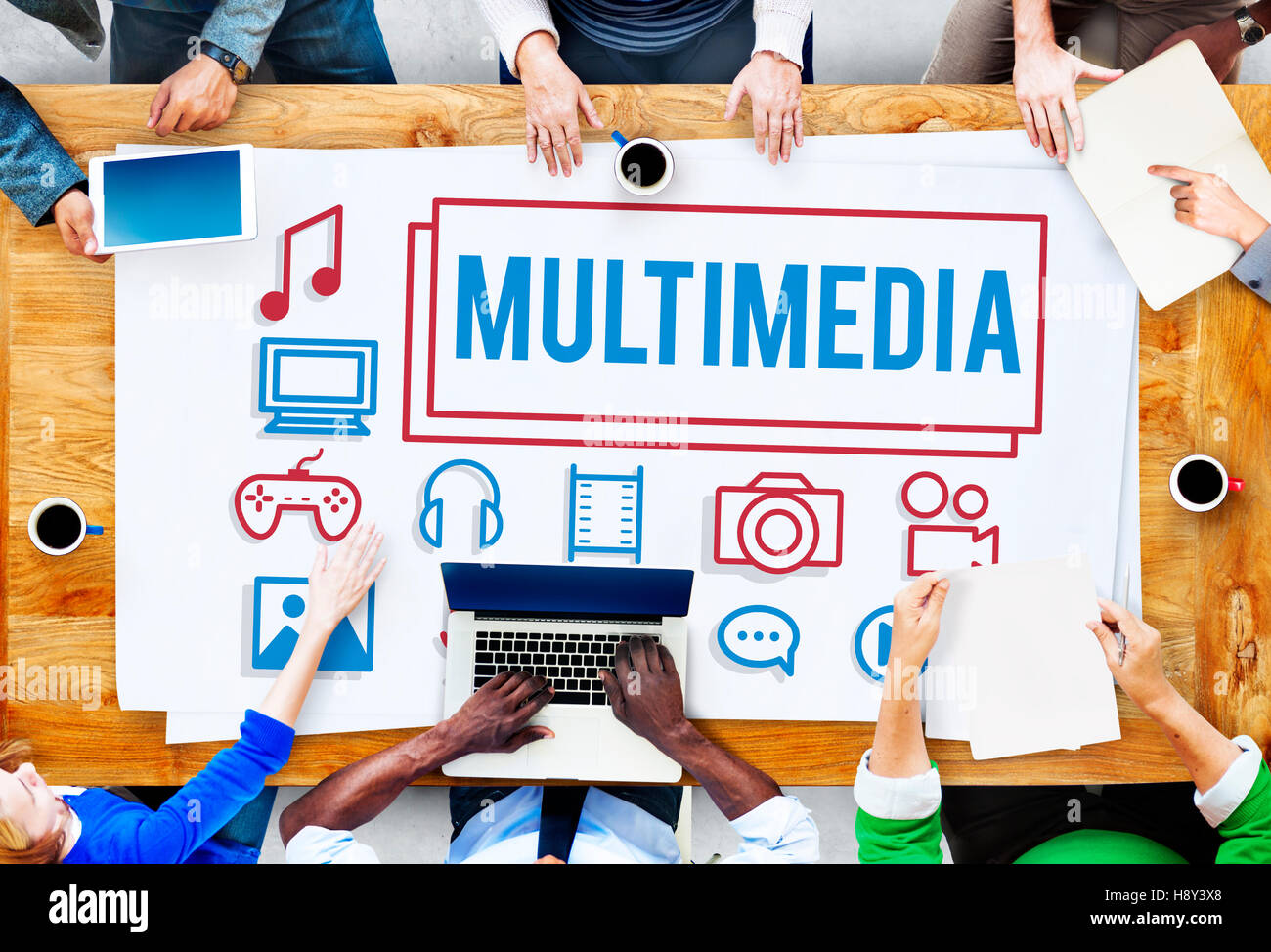Multimedia Animation Computer Graphics Digital Concept Stock Photo - Alamy