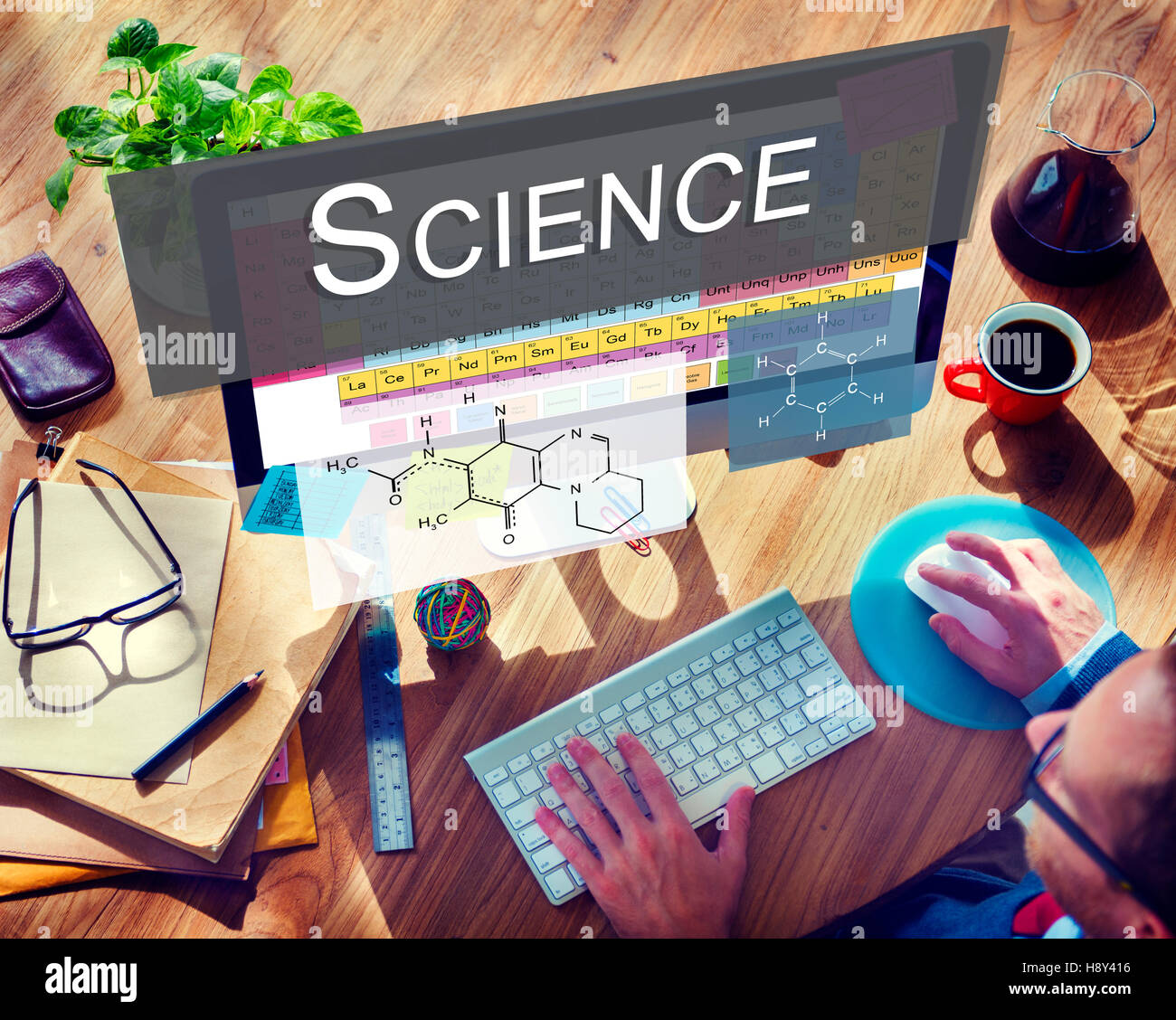 Chemical Bonding Experiment Research Science Table of Elements Concept