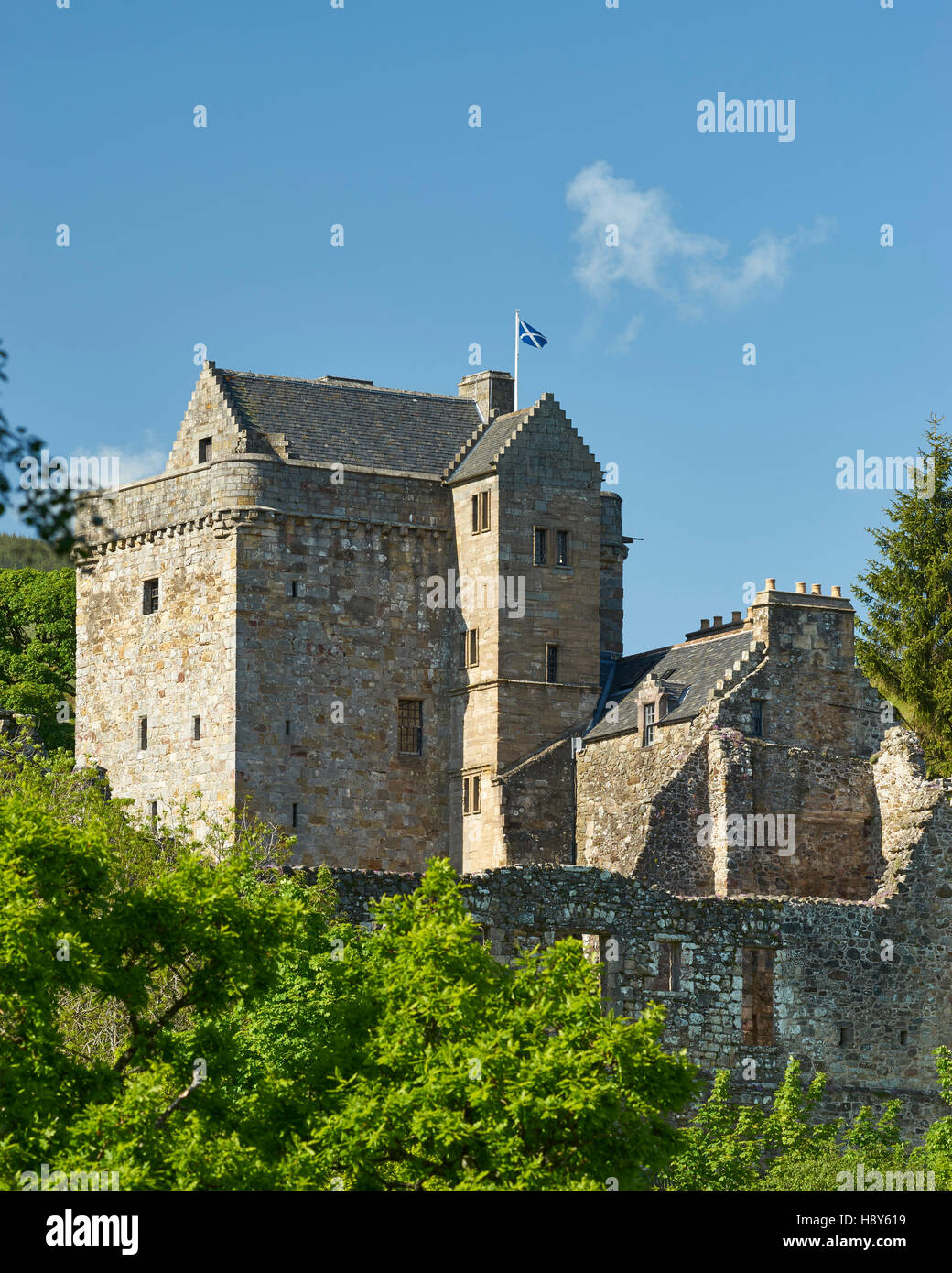 Castle Campbell, Dollar, Clackmannanshire, Scotland Stock Photo Alamy