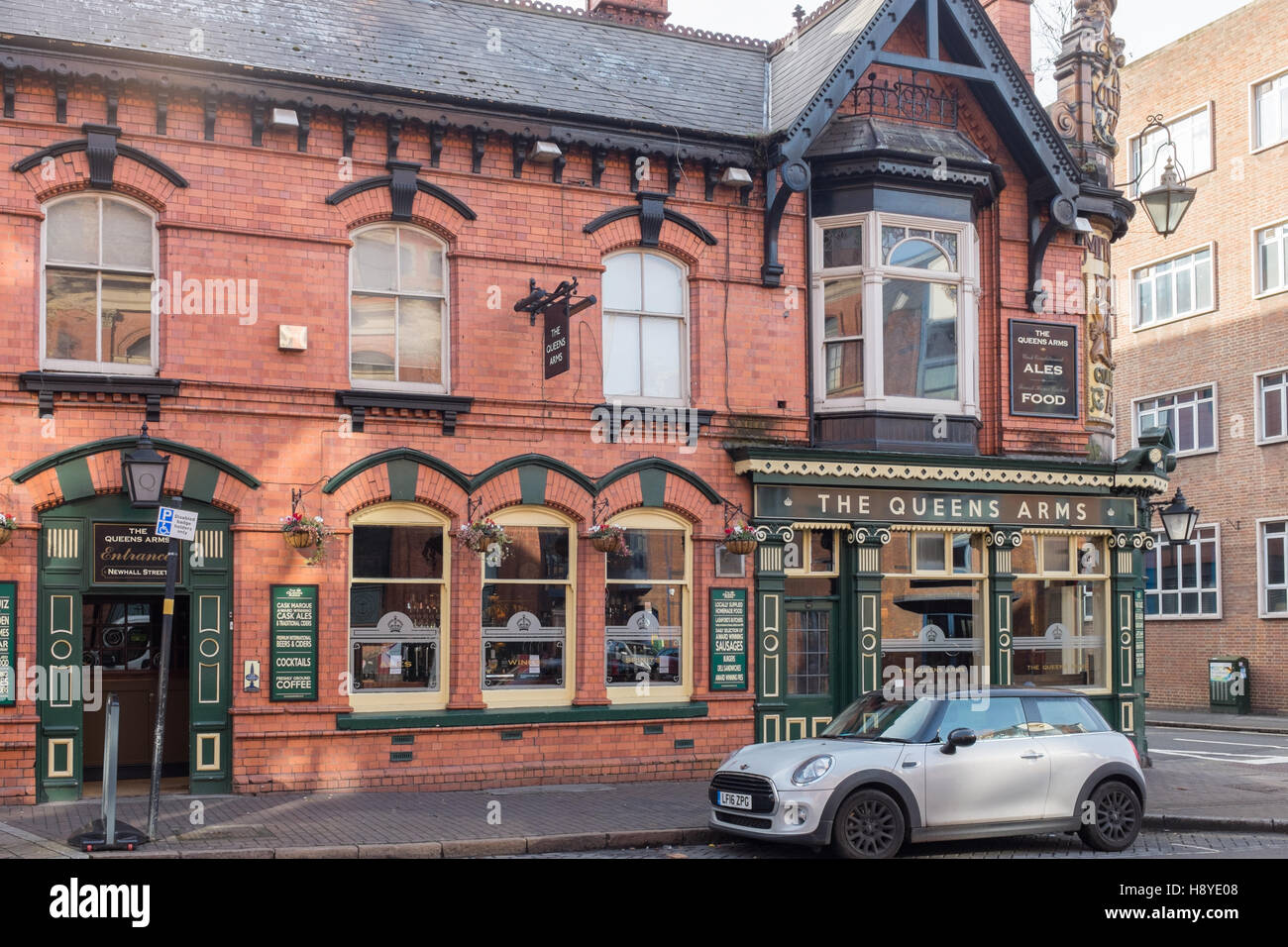 A traditional pub in Birmingham city centre Stock Photo
