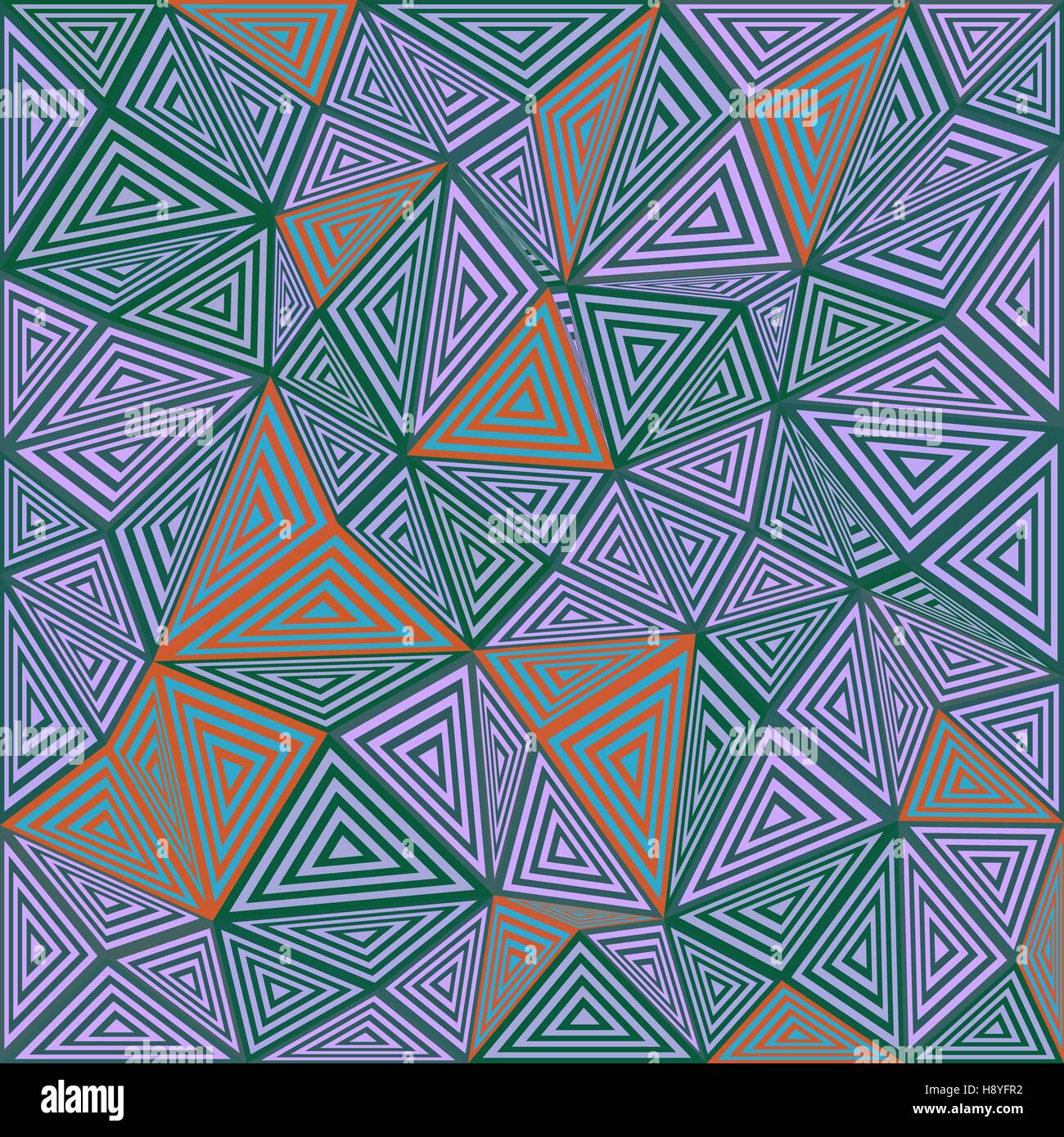 Striped triangle puzzle mosaic background Stock Vector Image & Art - Alamy