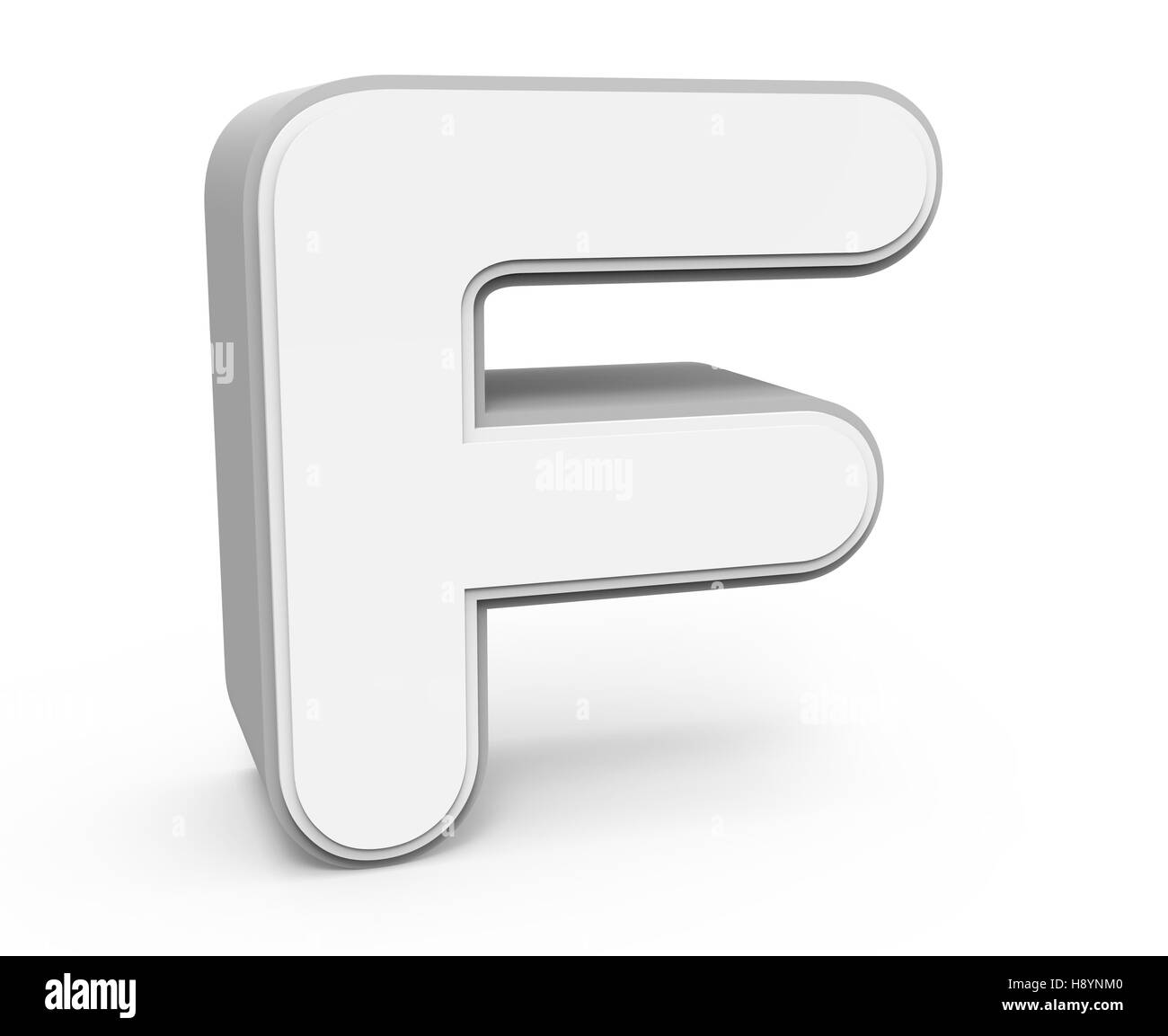 Letter f white background alphabet Black and White Stock Photos ...