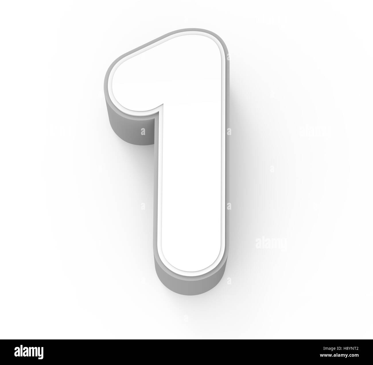 Number 1 and 3d hi-res stock photography and images - Alamy