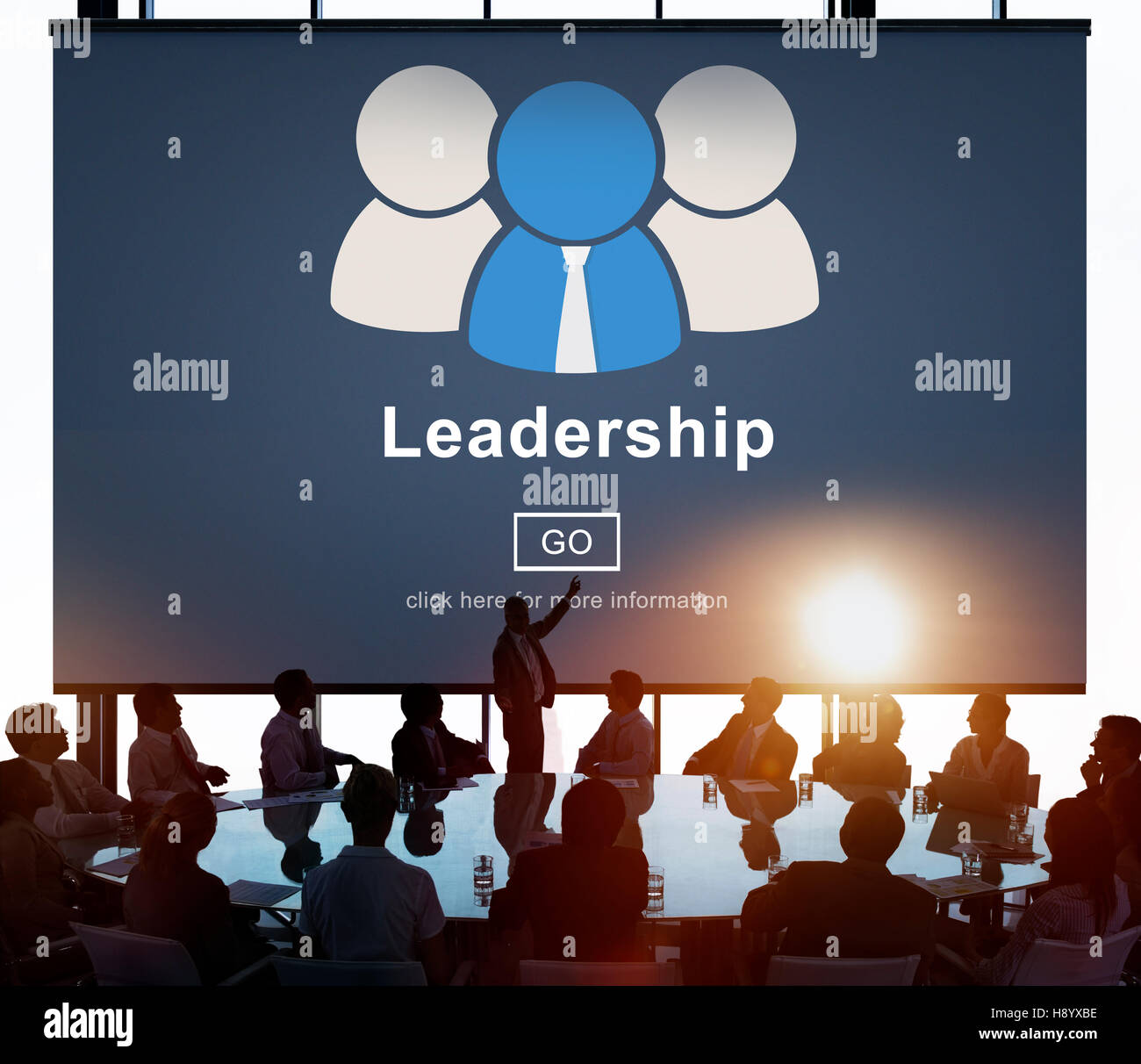 Leadership Boss Coach Director Authoritarian Concept Stock Photo