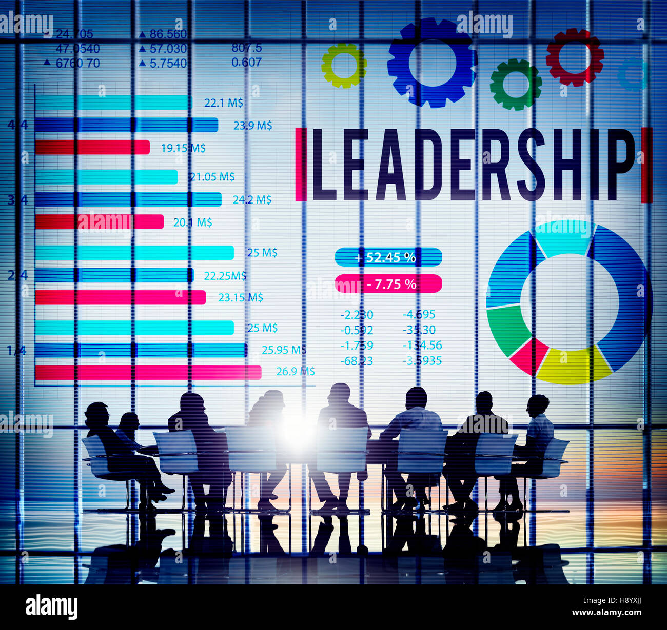 Leadership Leader Coaching Director Manage Concept Stock Photo - Alamy