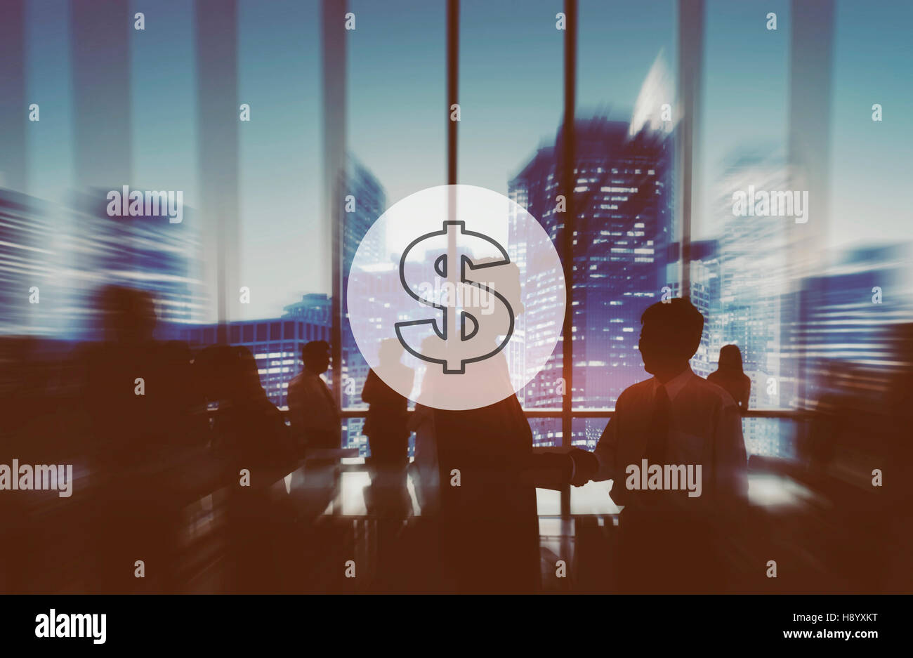 Us Dollar Currency Financial Money Economy Concept Stock Photo