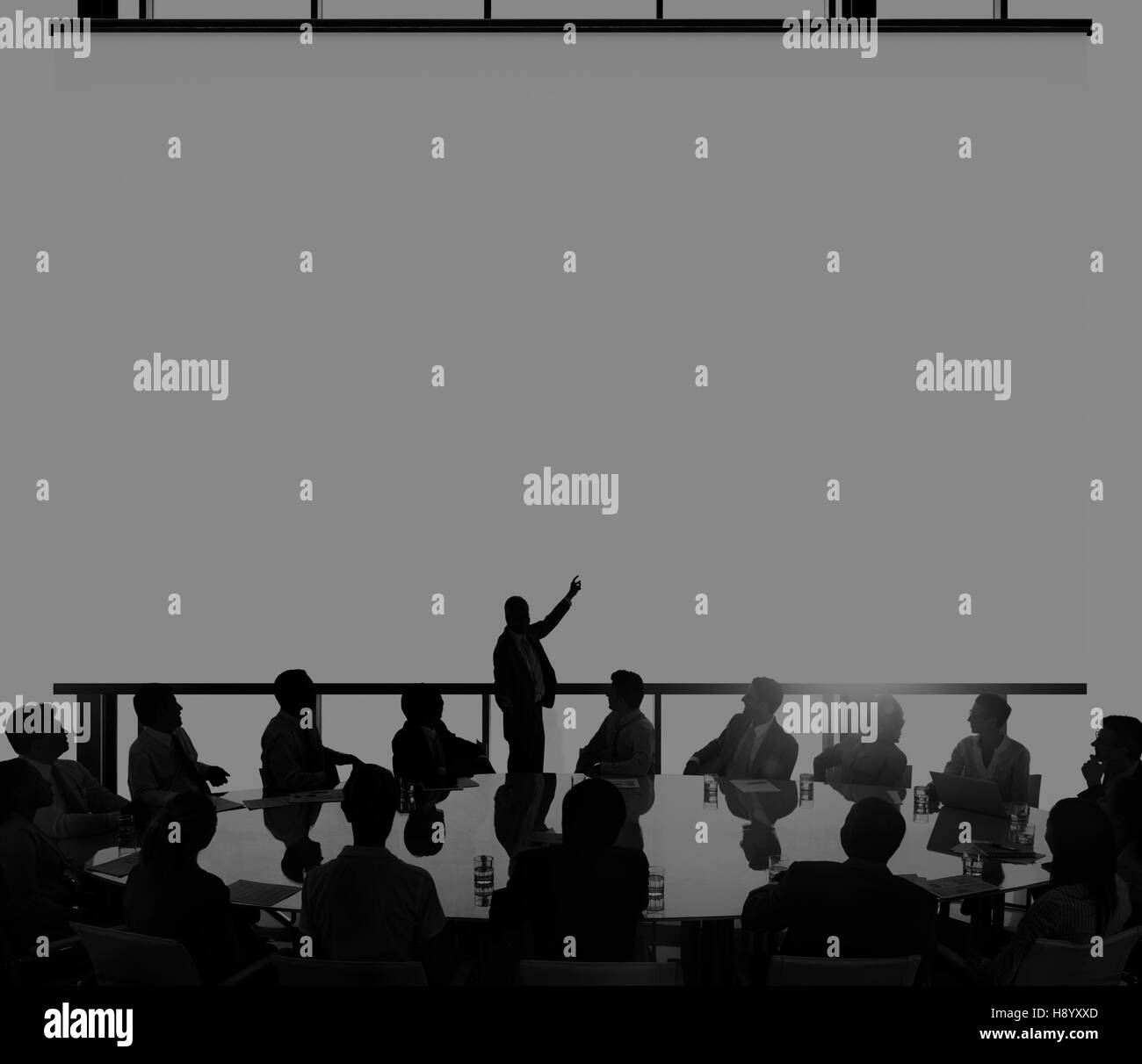 Meeting Room Business Meeting Leadership Concept Stock Photo Alamy