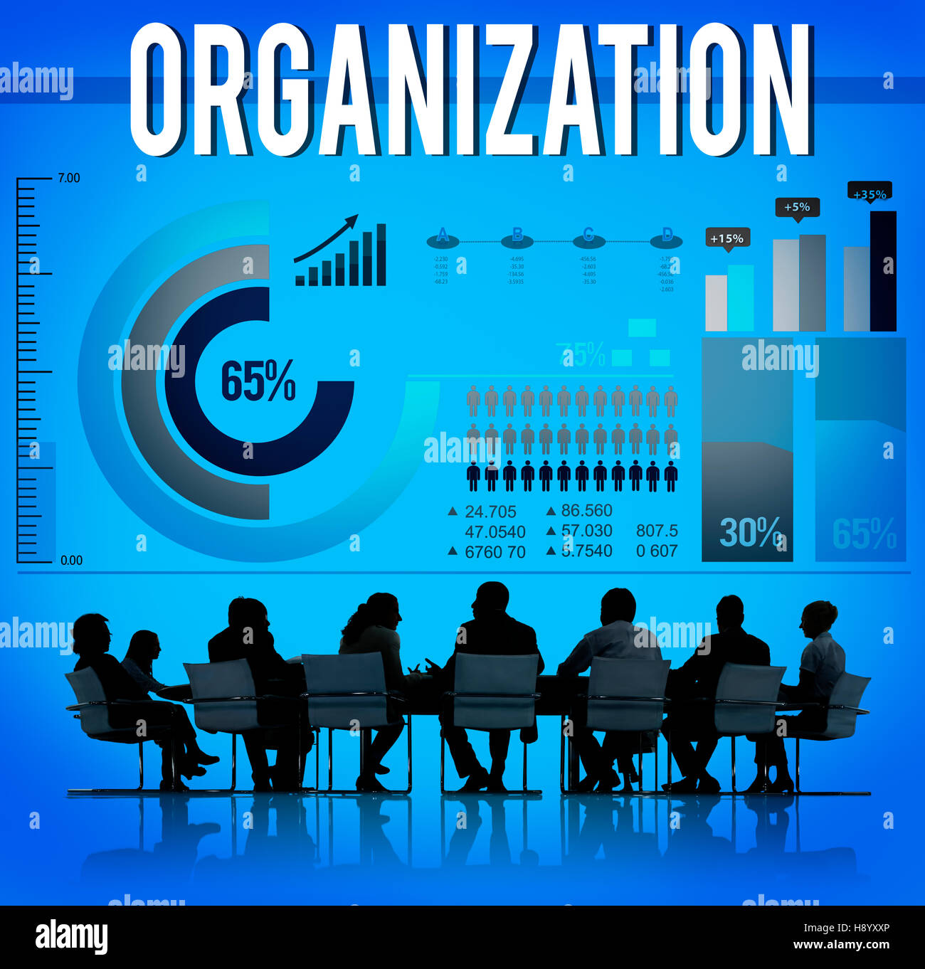 Organization Corporate Business Commitment Team Concept Stock Photo - Alamy
