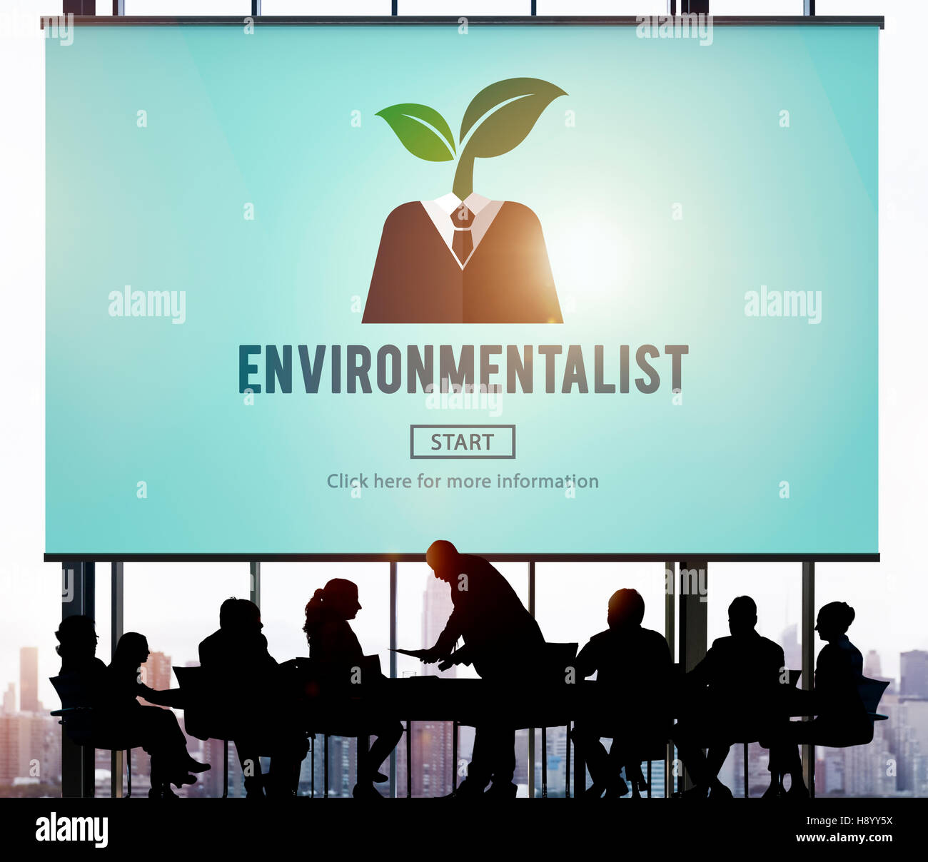 Environmentalist Ecologist Nature Conservationist Concept Stock Photo ...
