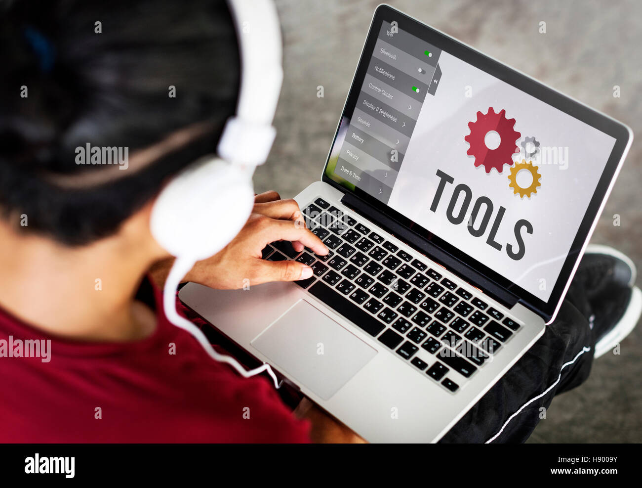 Tools Settings Configuration Setup Concept Stock Photo