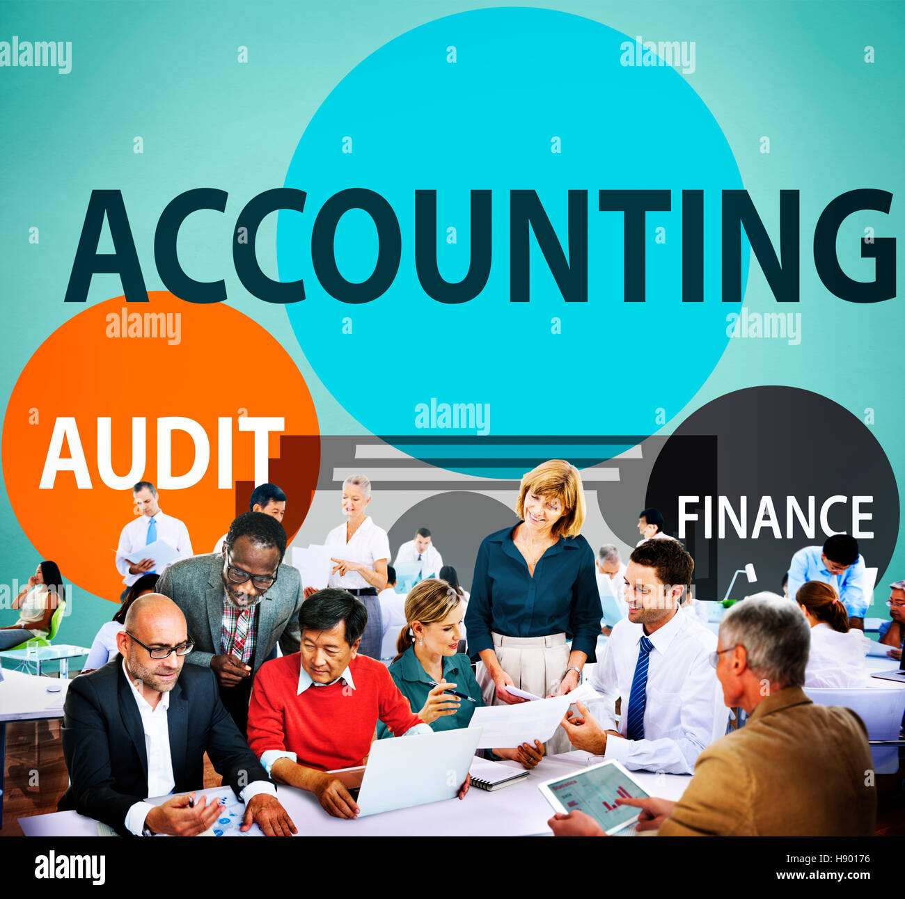 Accounting Audit Finance Economic Capital Concept Stock Photo - Alamy