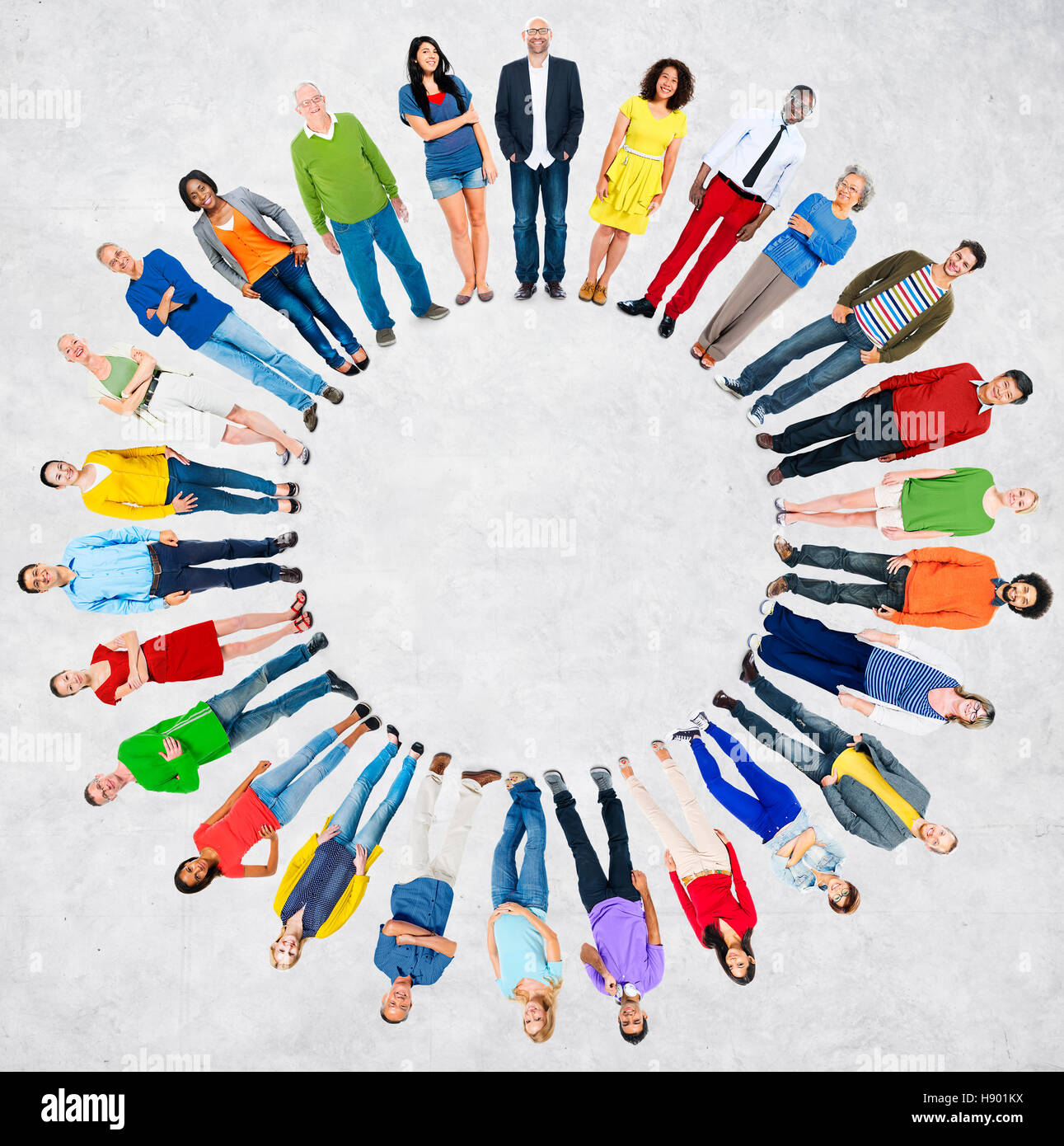 Diverse People Happiness Friendship Cheerful Togetherness Concept Stock ...
