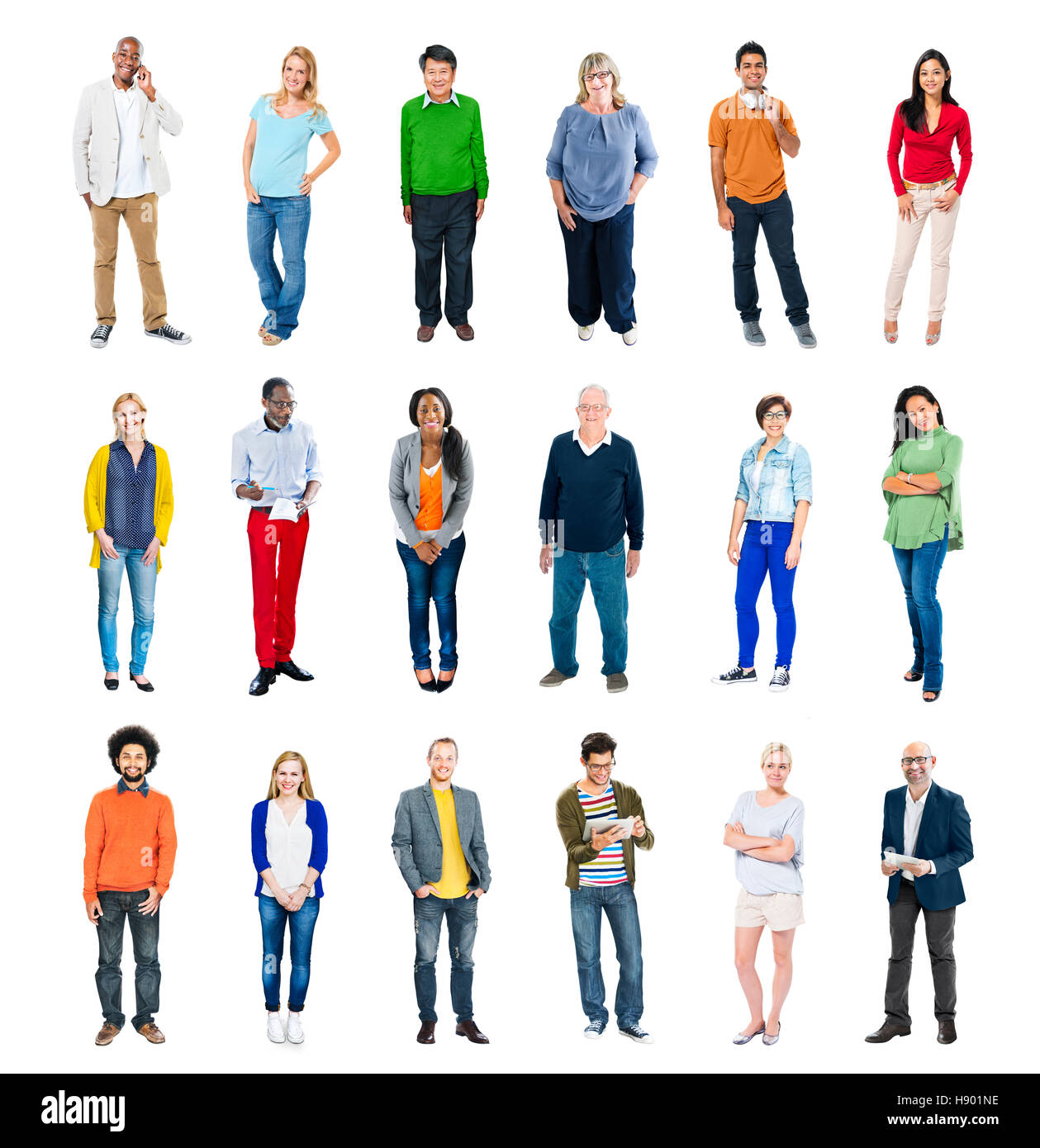 Diverse People Happiness Friendship Cheerful People Stock Photo - Alamy