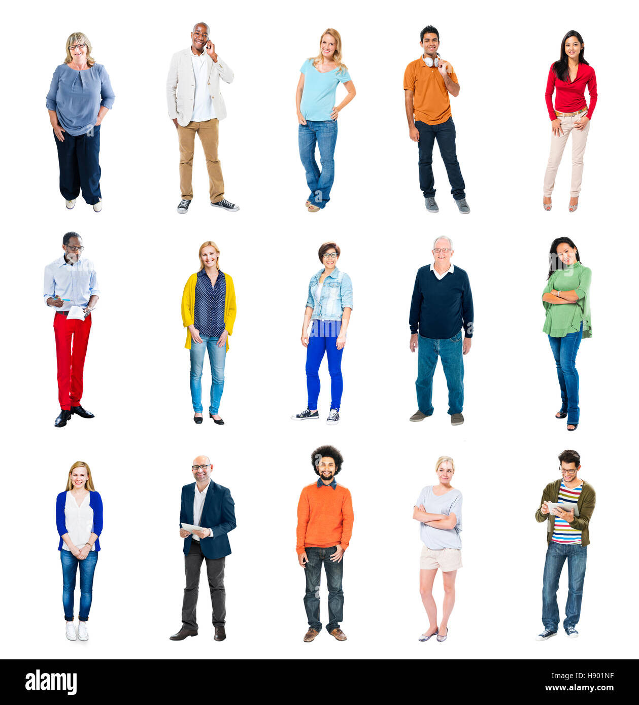 Diverse People Happiness Friendship Cheerful People Stock Photo - Alamy