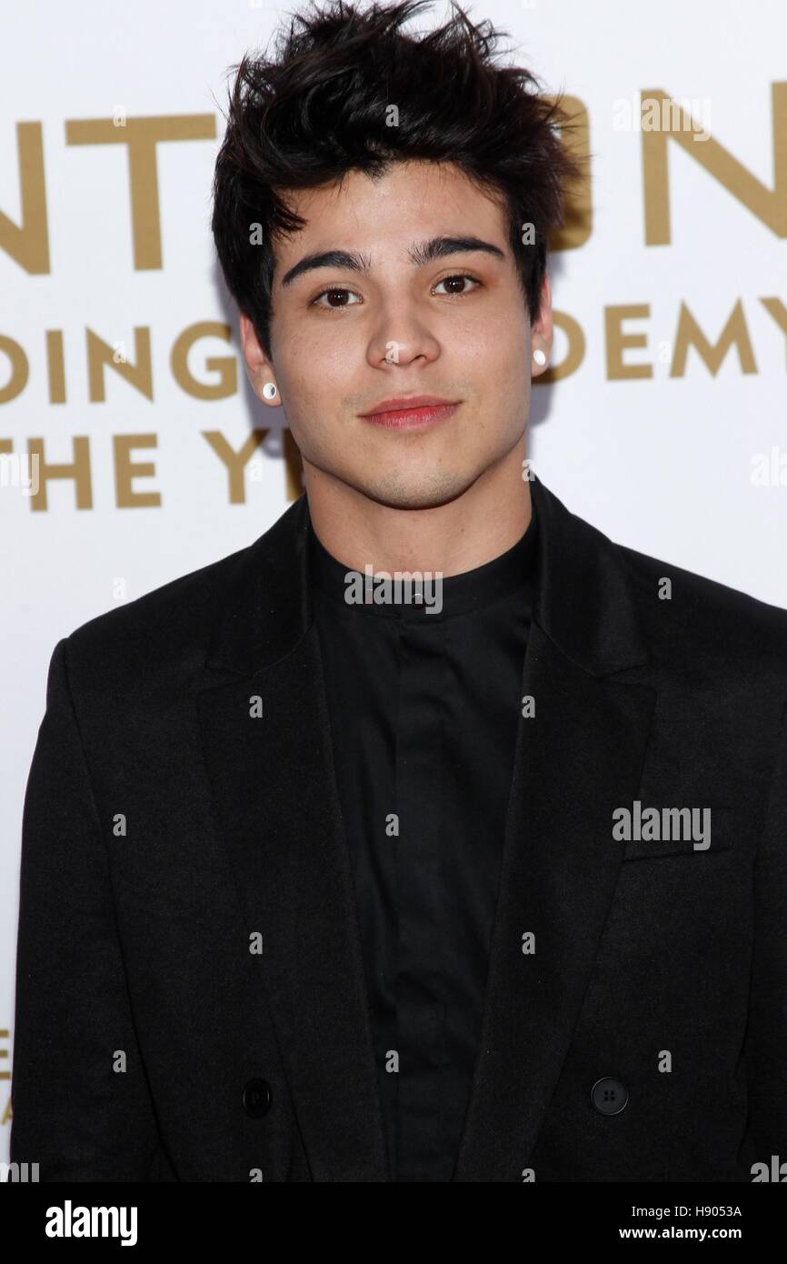 Las Vegas, NV, USA. 16th Nov, 2016. Sebastian Villalobos at arrivals