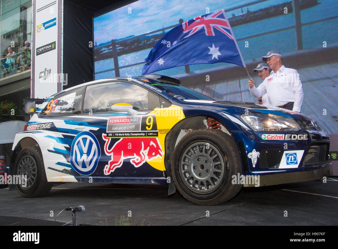 Coff Harbour, Australia. 17th November, 2016. World Rally Championship ...
