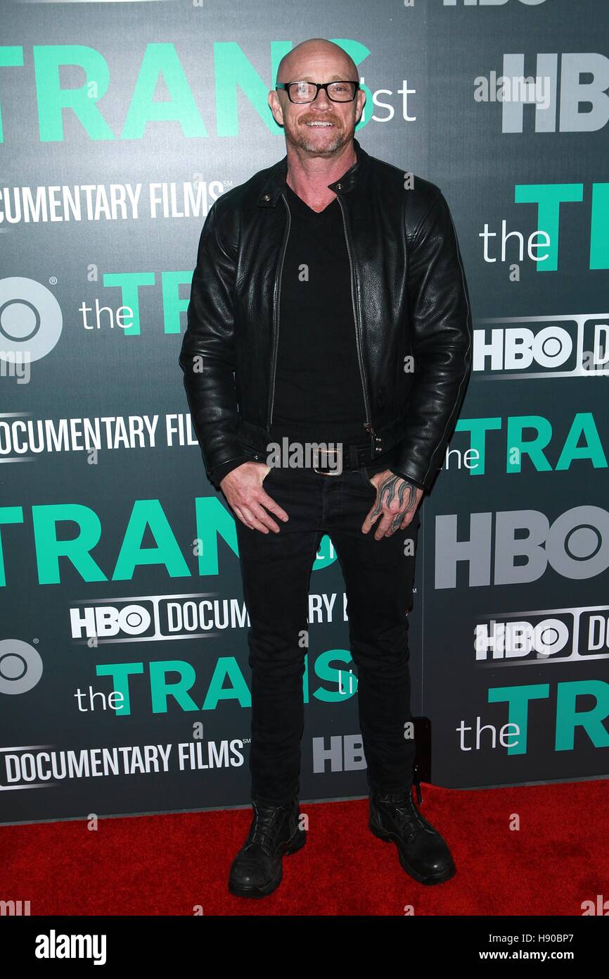 New York, NY, USA. 17th Nov, 2016. Buck Angel at HBO Documentary Films New York Premiere of 'THE TRANS LIST' at The Paley Center for Media on November 17, 2016 in New York City. Credit:  Diego Corredor/Media Punch/Alamy Live News Stock Photo