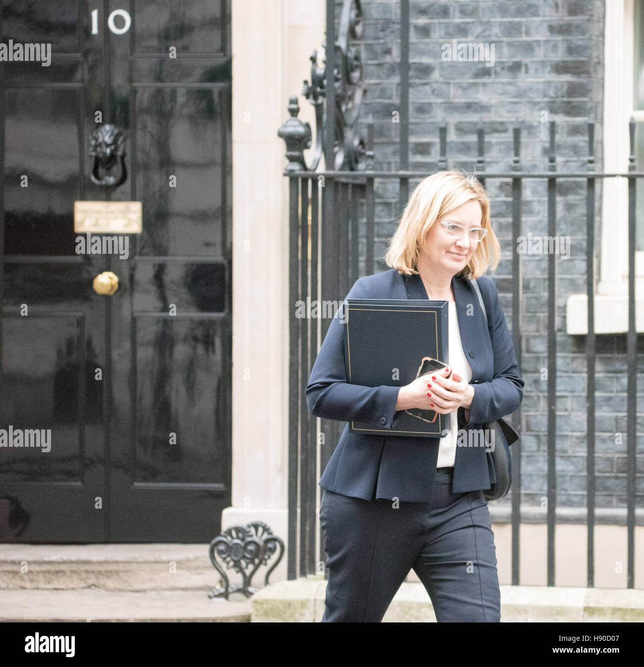 Amber Rudd, Home Secretary, Leaves 10 Downing Street, Credit: Ian Davidson/Alamy Live News Stock Photo