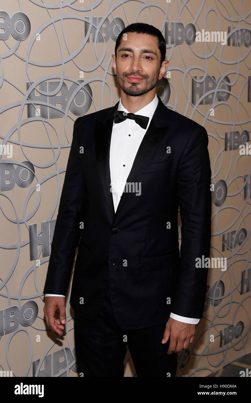 Riz Ahmed at the after-party for HBO's 2017 Golden Globes After Party - 2, CIRCA 55 Restaurant at The Beverly Hilton Hotel, Beverly Hills, CA January 8, 2017. Photo By: James Atoa/Everett Collection Stock Photo