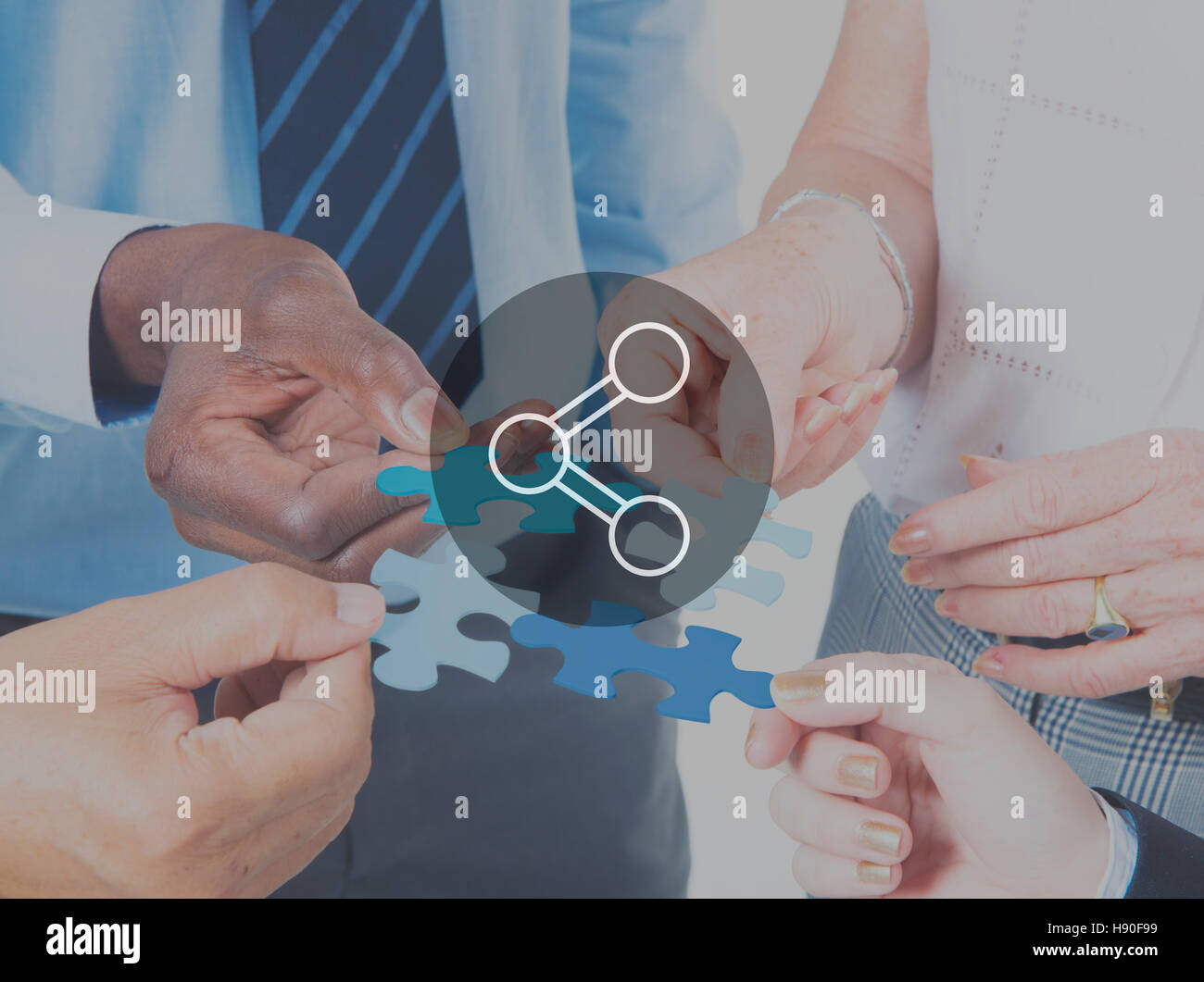 Share Connection Technology Sharing Global Communications Concept Stock ...