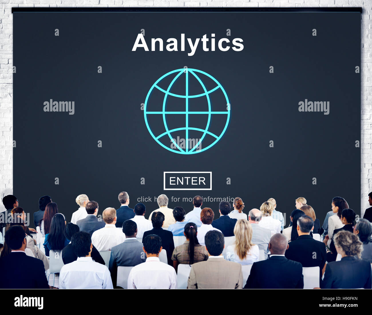 Analytics Analyze Data Analysis Informaion Research Concept Stock Photo