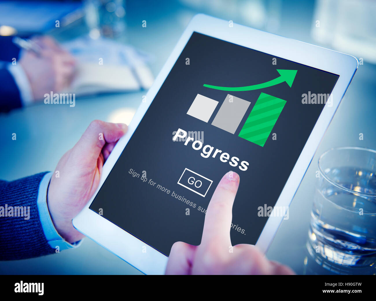 Progress Development Imrpovement Advancement Concept Stock Photo Alamy