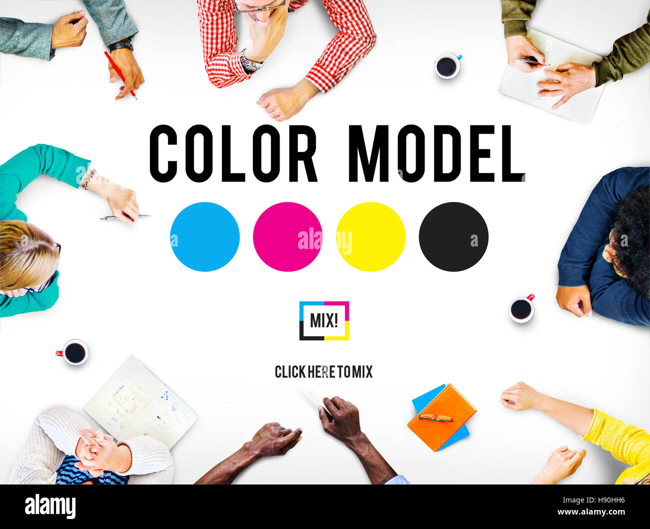 Color Design Model Art Paint Pigment Motion Concept Stock Photo - Alamy