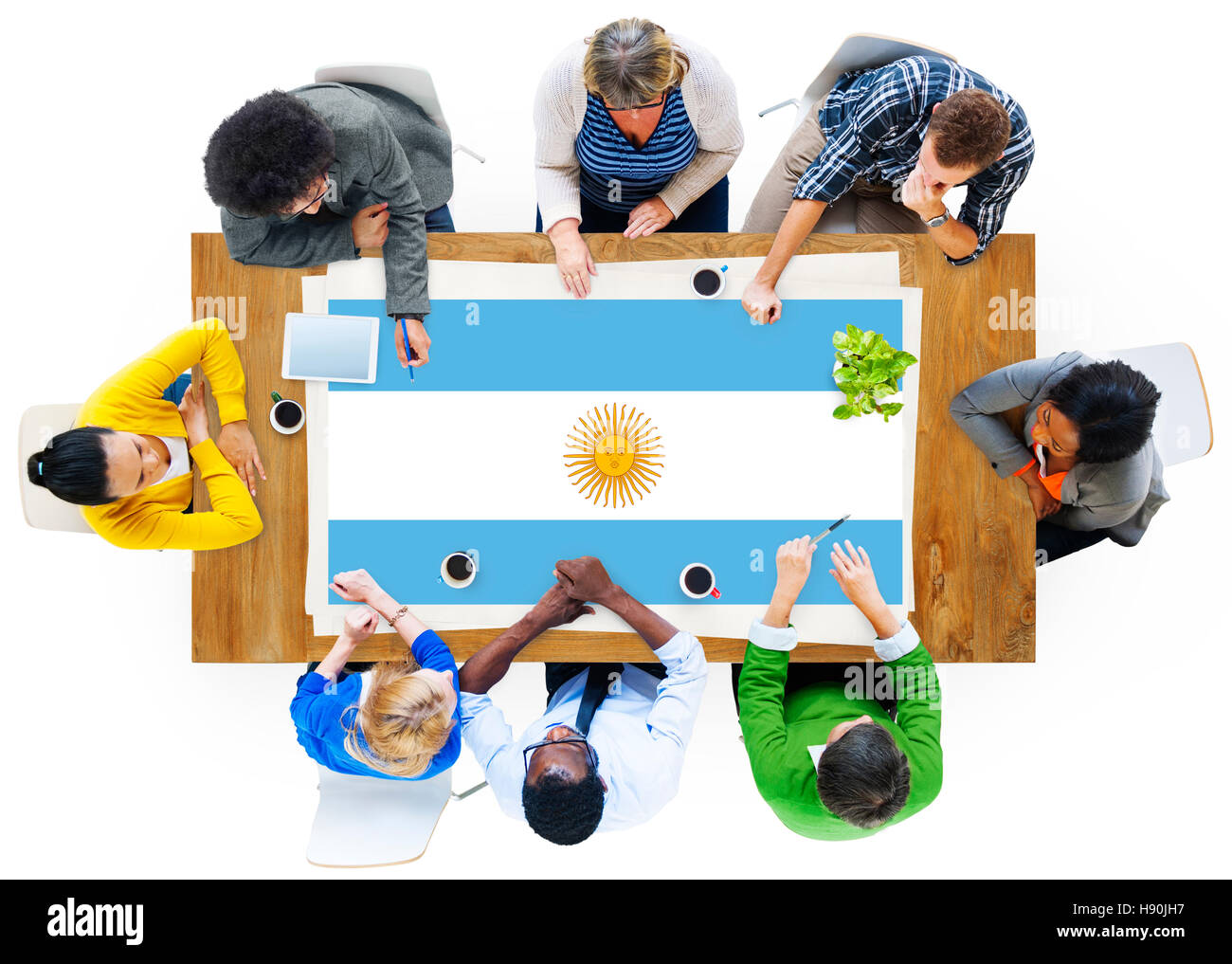 Agentina Flag Country Nationality Liberty Concept Stock Photo - Alamy