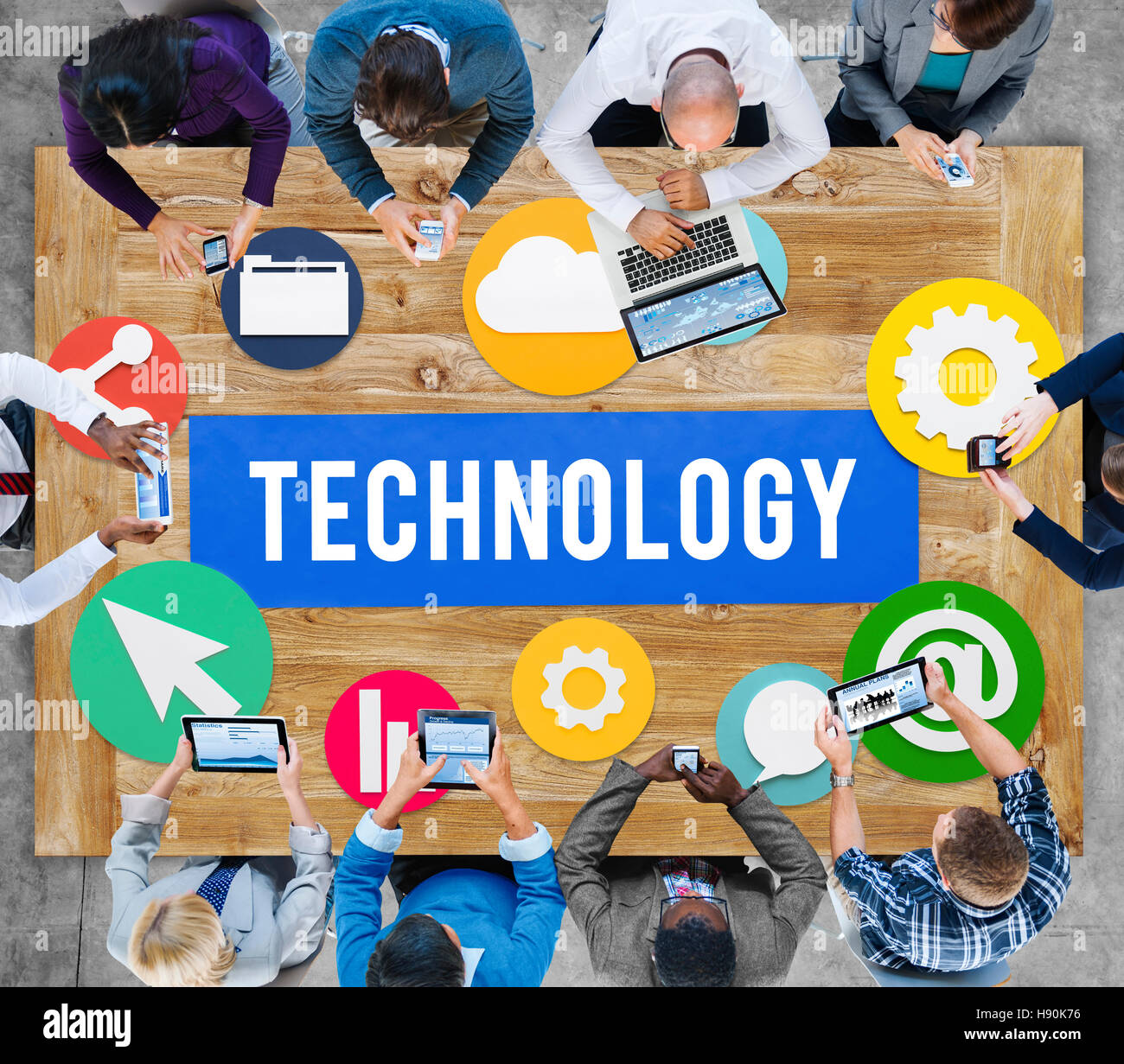 Technology Www Network Graphics Concept Stock Photo - Alamy