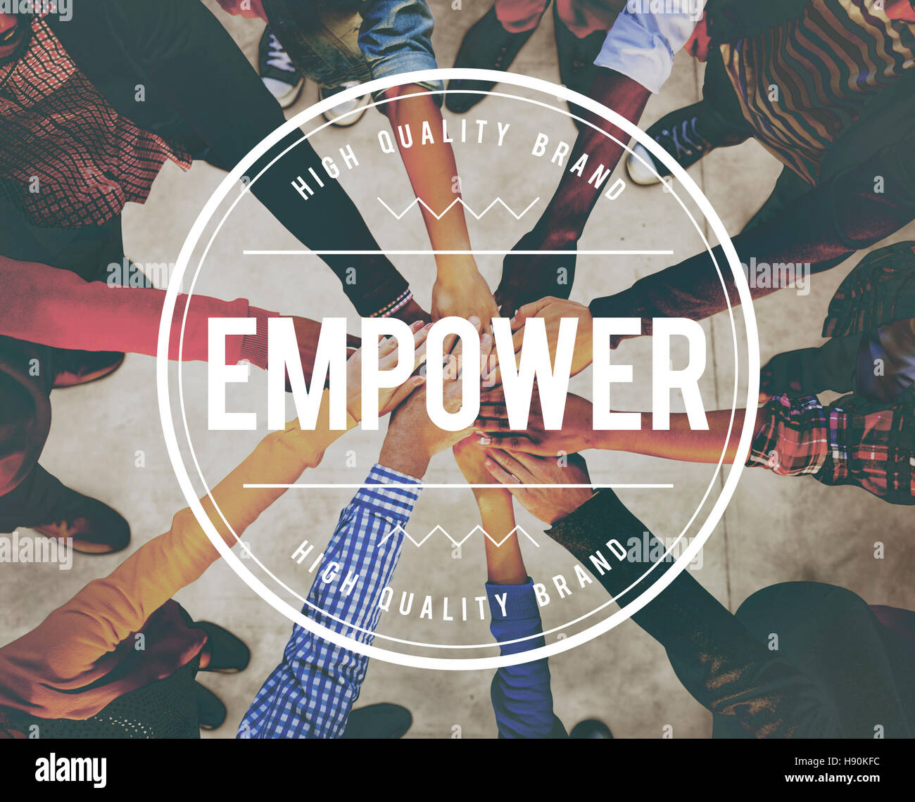 Empower Empowering Empowerment Improvement Concept Stock Photo