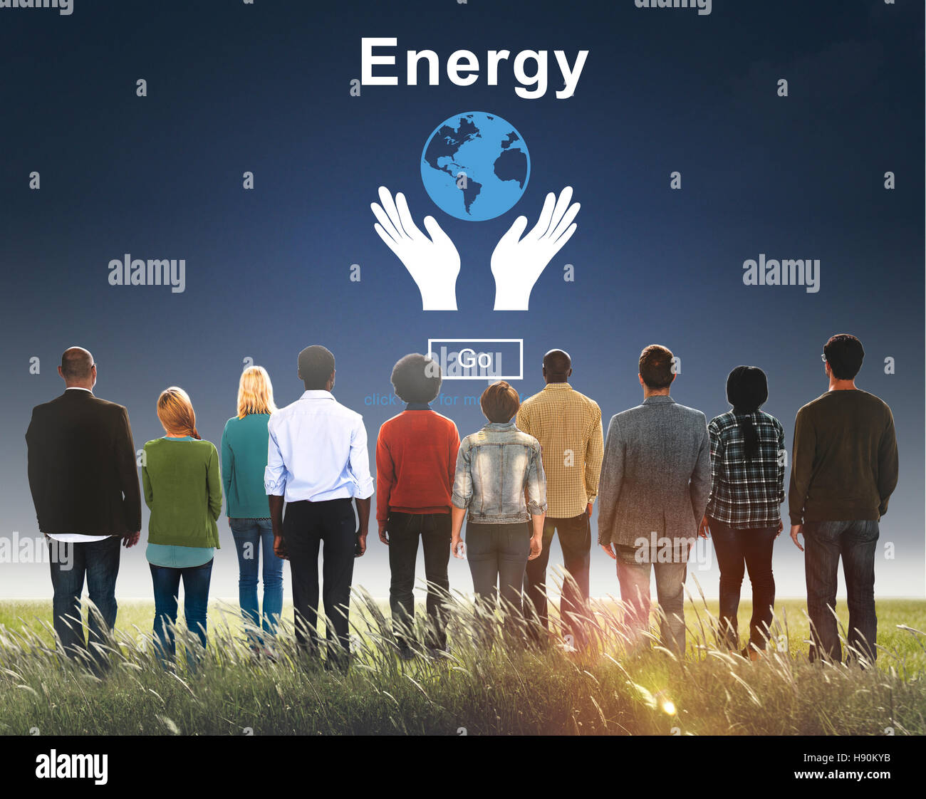 Energy Conservation Earth Planet Concept Stock Photo