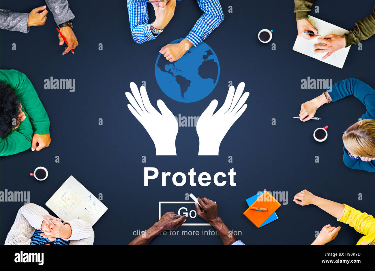 Protect Defend Save Protect Saving Security Safety Prevention Protection Concept Stock ...