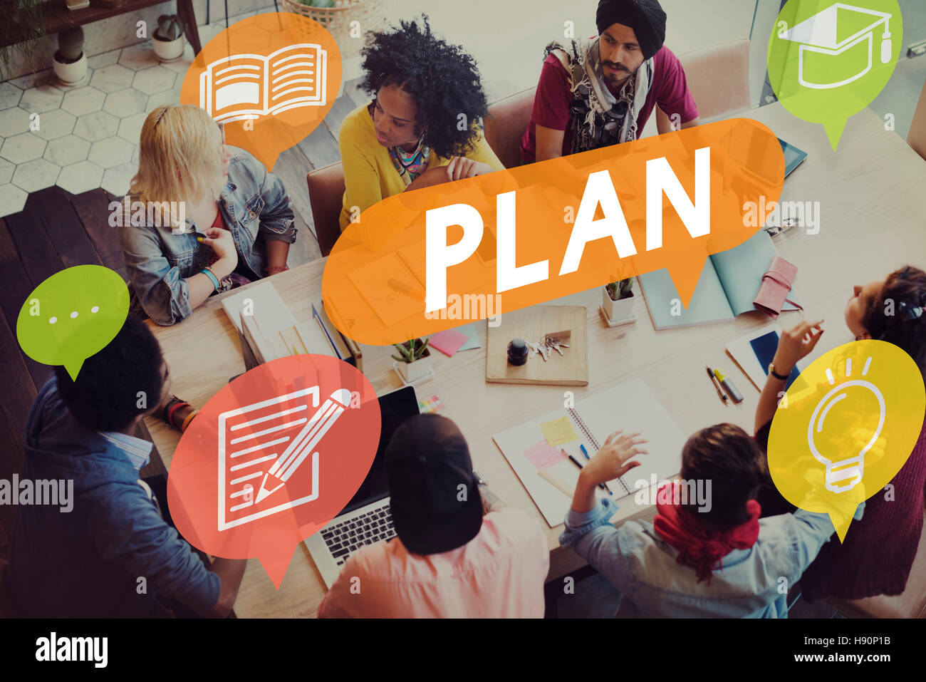 Plan Planning Education Strategy Concept Stock Photo Alamy