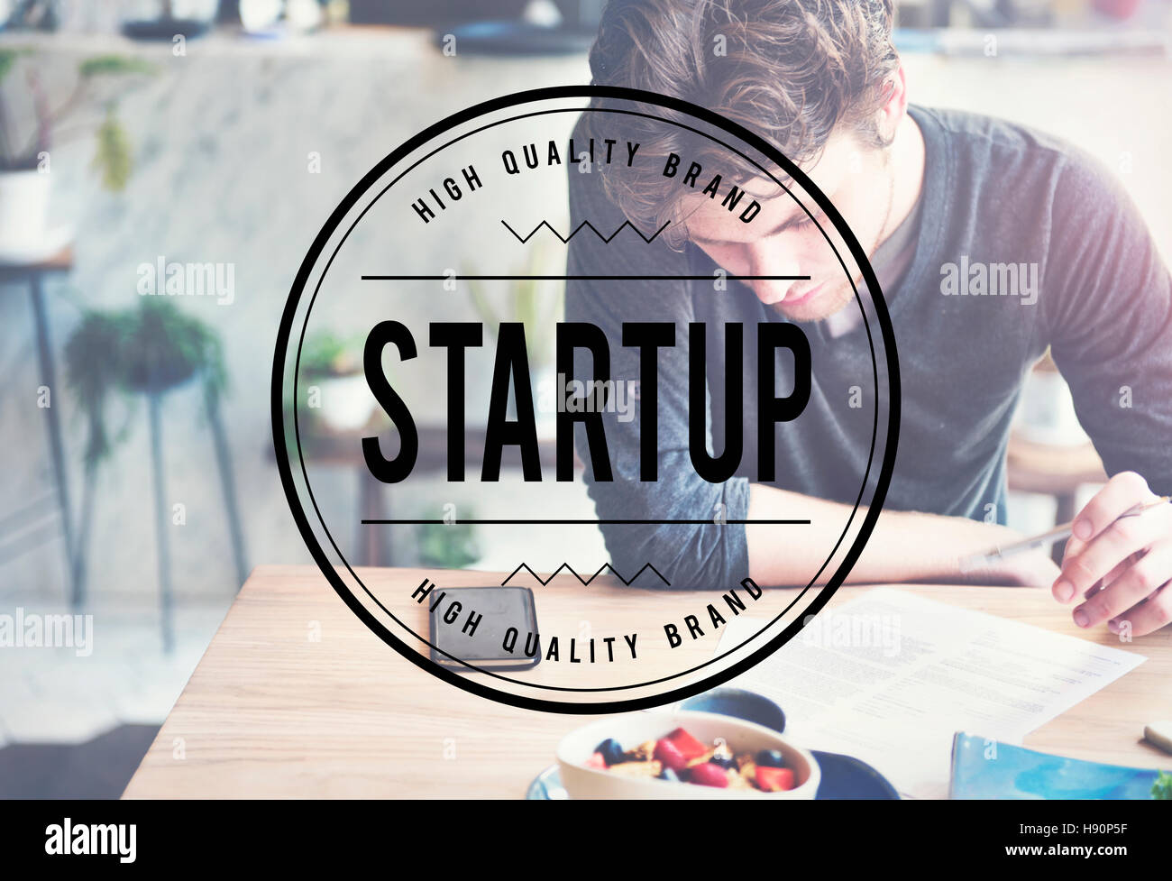 Start up Mission Launch Learning New Business Concept Stock Photo - Alamy