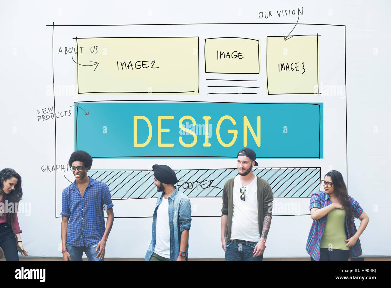 Design HTML Web Design Template Concept Stock Photo Alamy Design HTML Web Design Template Concept Stock Photo Alamy