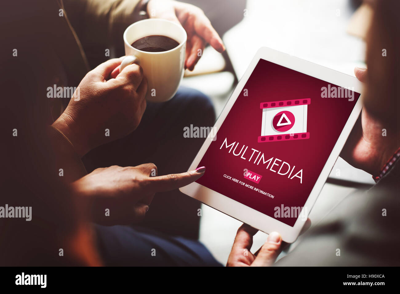 Multimedia Entertainment Media Digital Concept Stock Photo Alamy