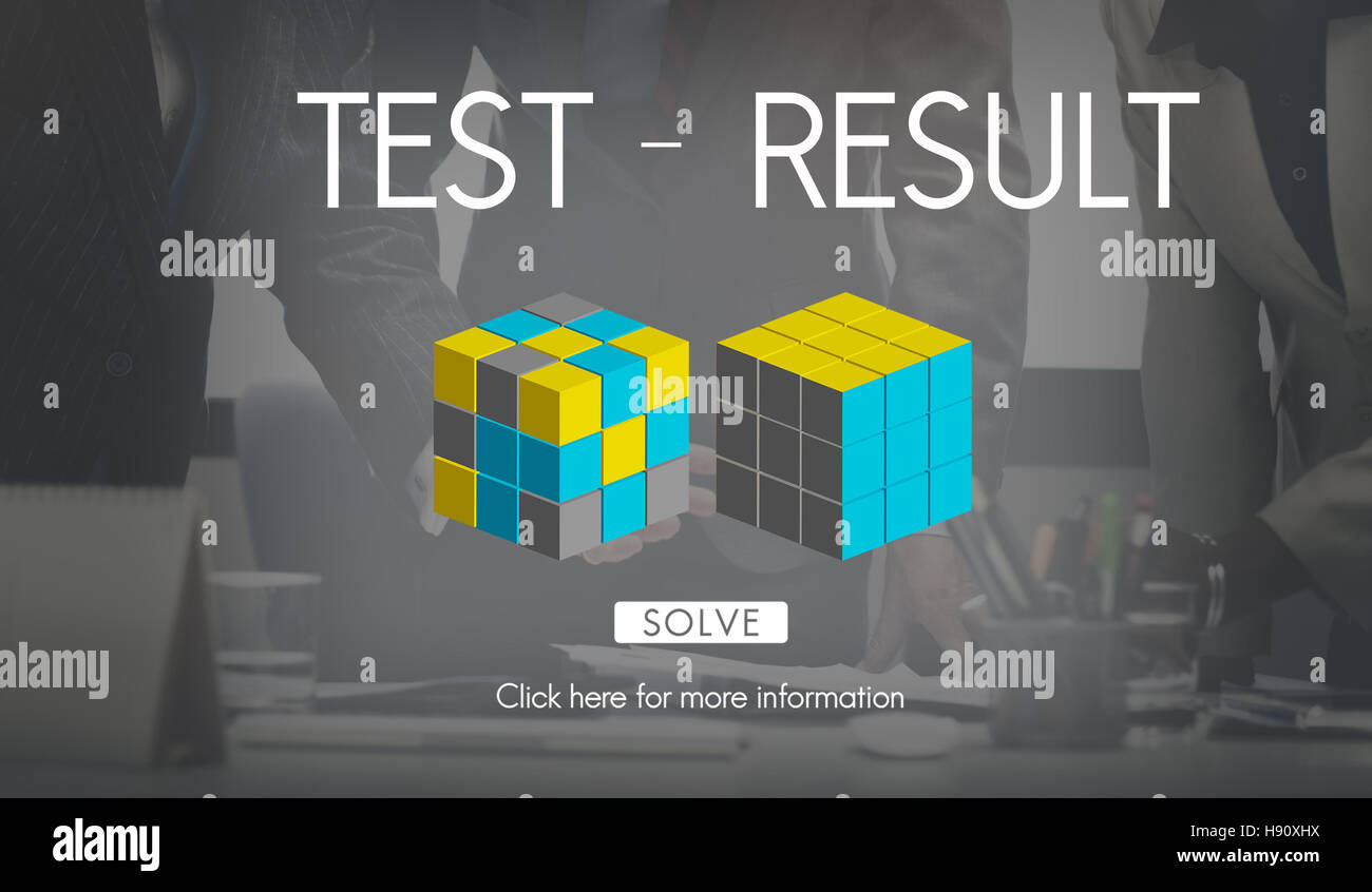 Test Result Development Evaluation Progress Concept Stock Photo