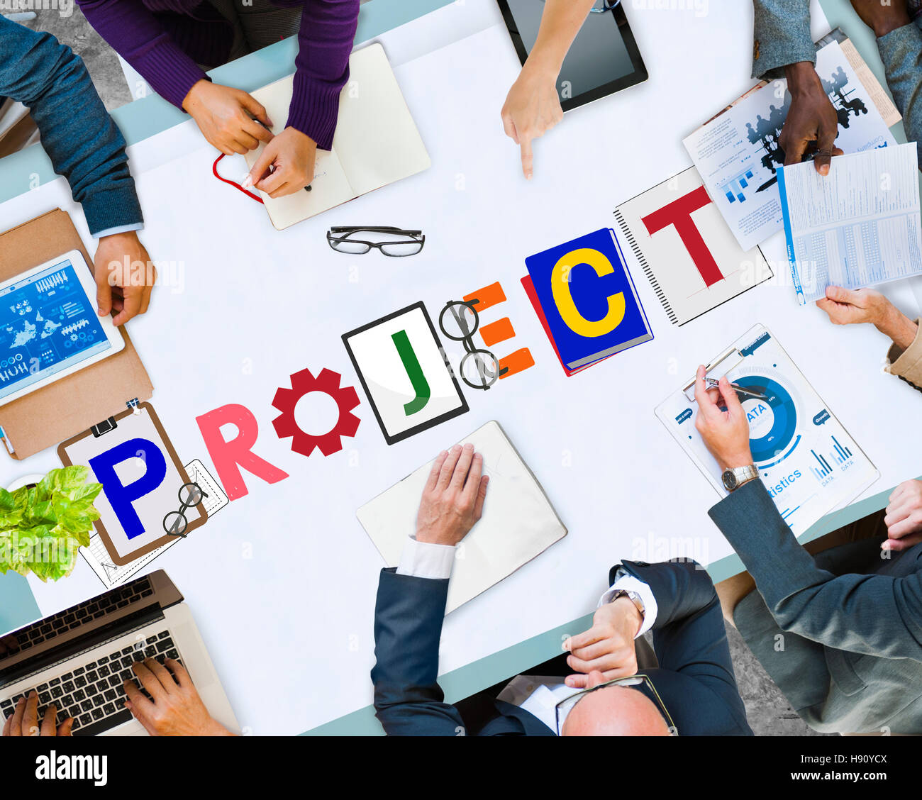 Brand Branding Project Goals Word Concept Stock Photo - Alamy
