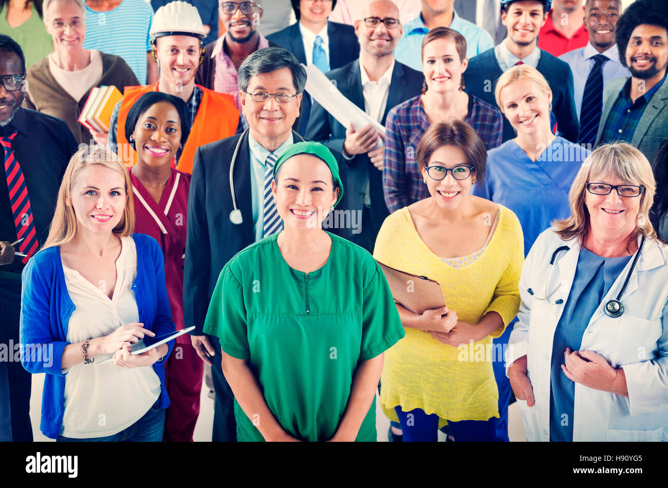 Multiple Occupations Concept Group of people different occupations hi-res stock photography and ...