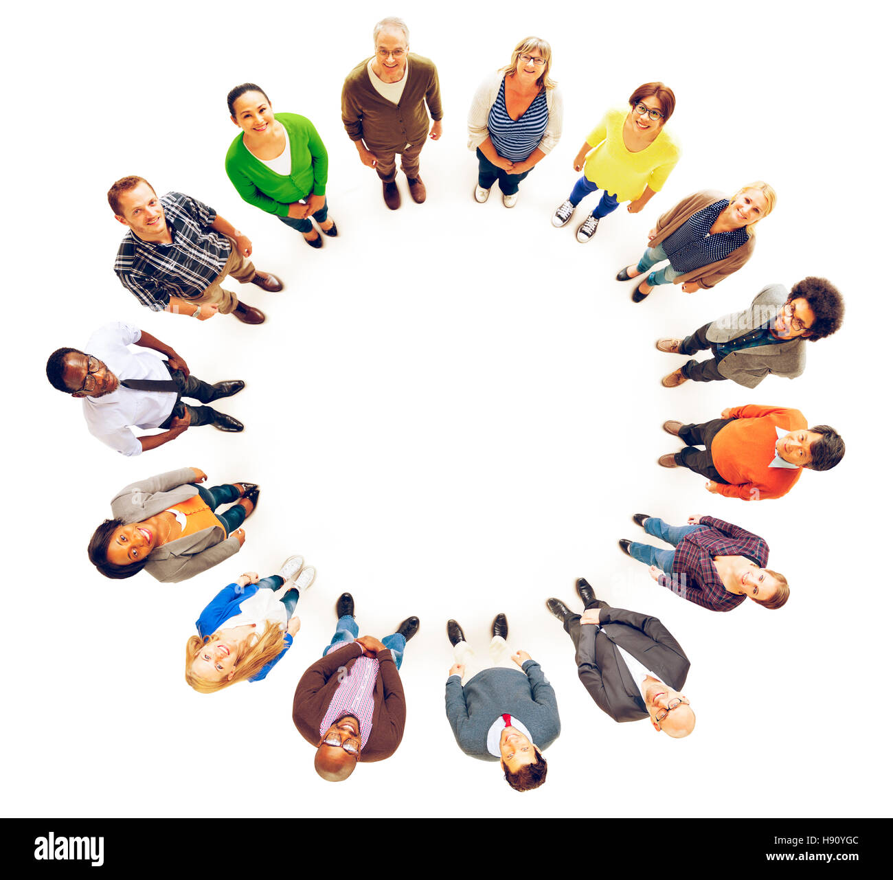 Diverse People Happiness Friendship Copy Space Concept Stock Photo - Alamy