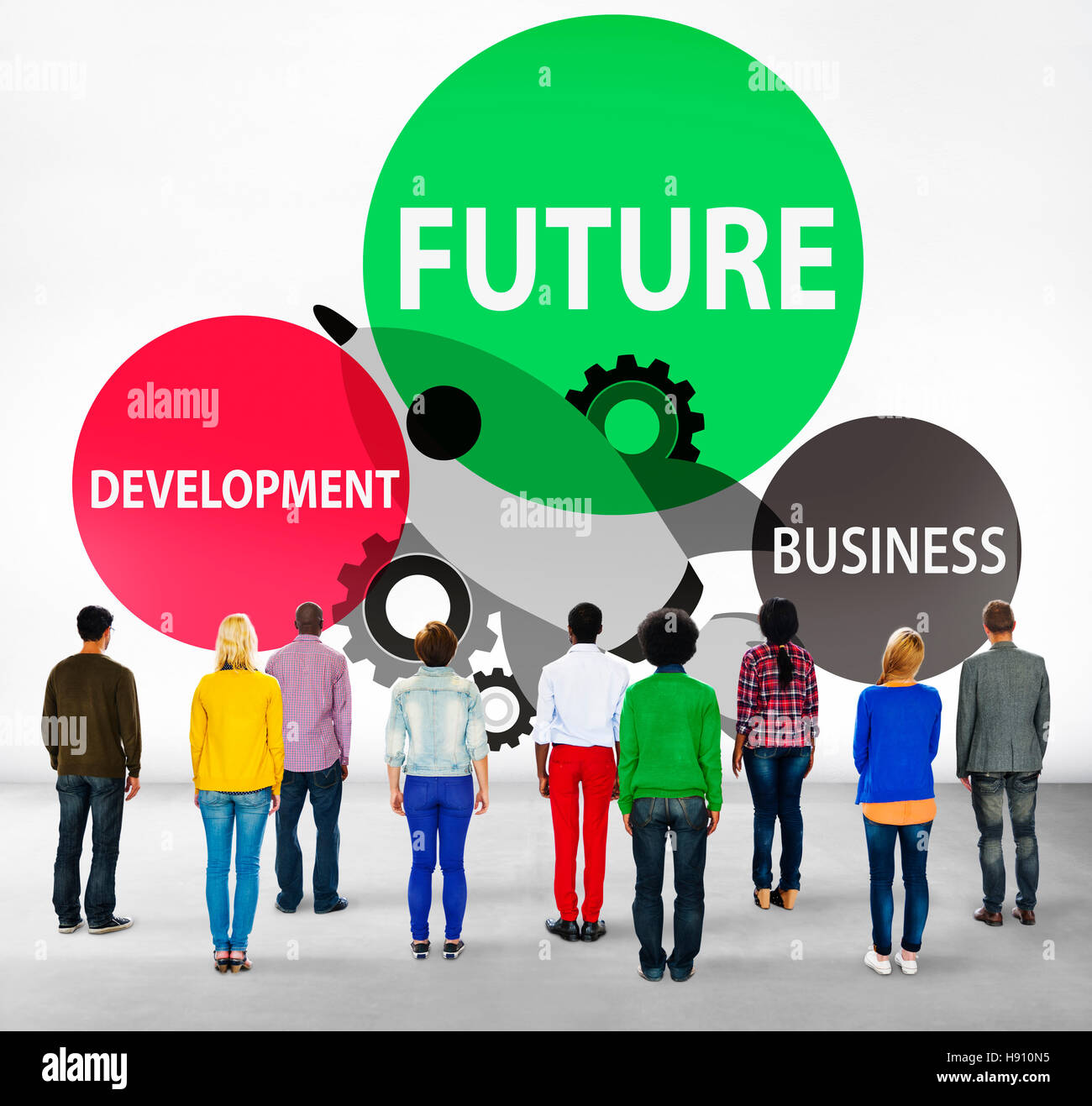 Future Development Goal Aspiration Futuristic Concept Stock Photo Alamy