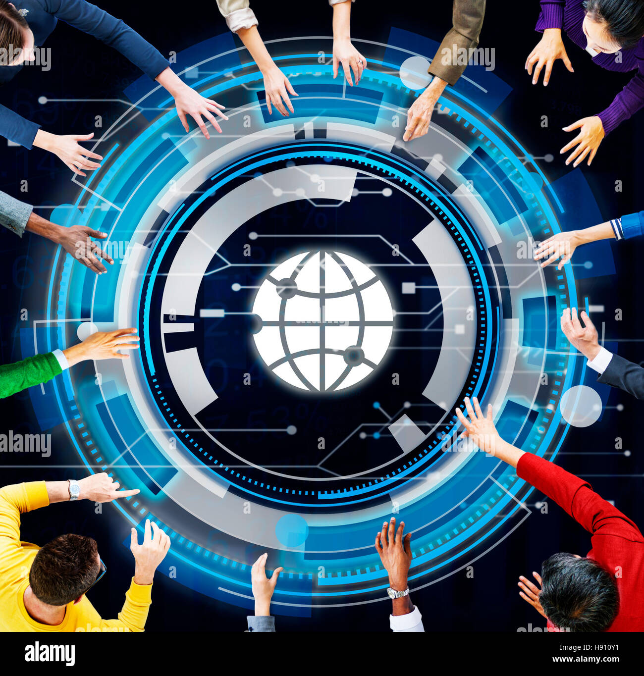 Business Team Meeting Brainstorming Planning Concept Stock Photo - Alamy
