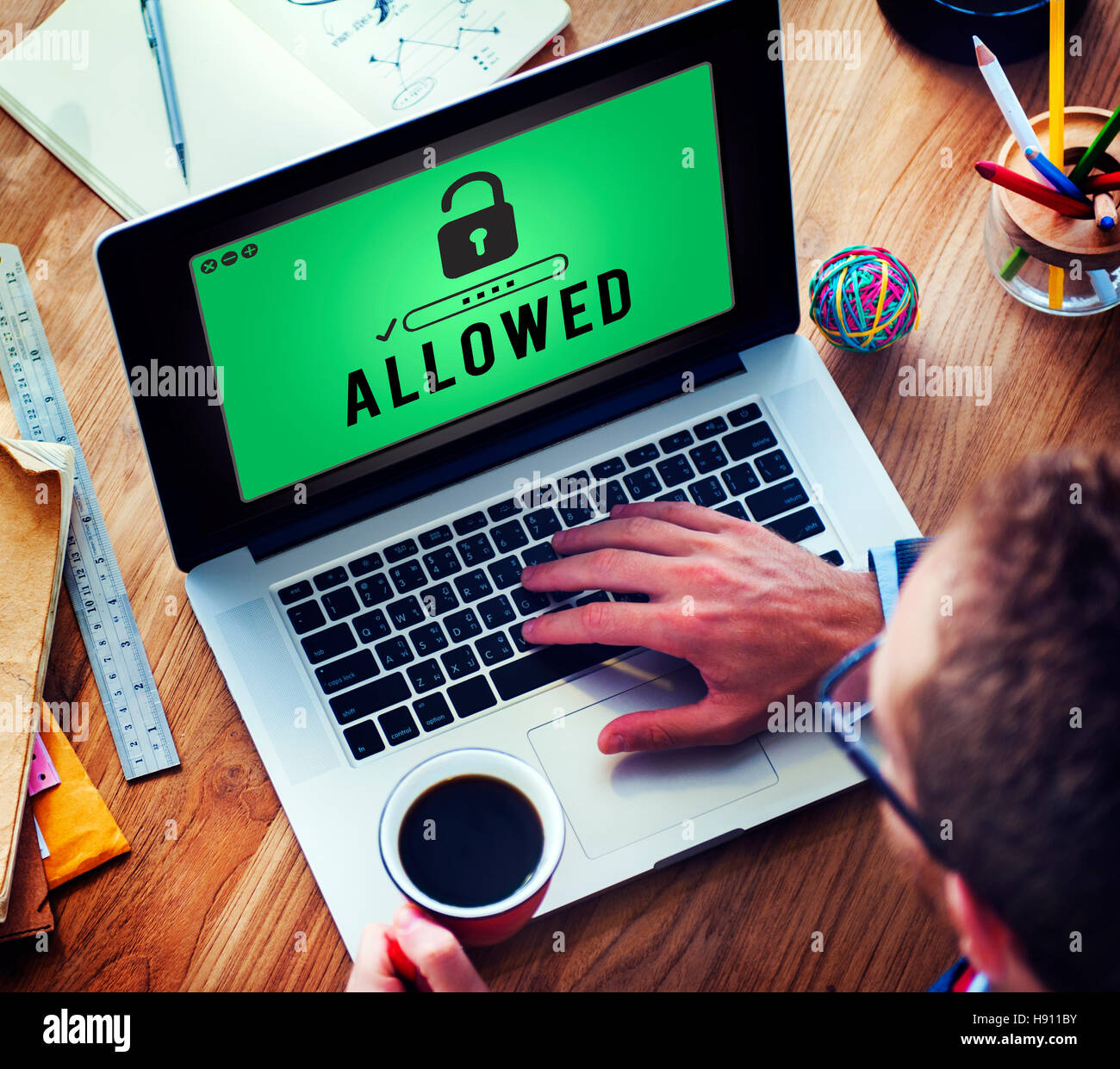 Allowed Access Anytime Available Possible Usable Concept Stock Photo ...