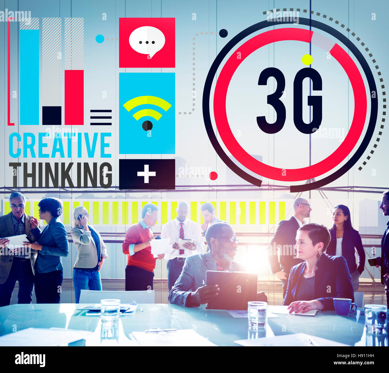 Connection Networking Innovation 3G Networking Technology Innovation Connection Concept Stock Photo - Alamy